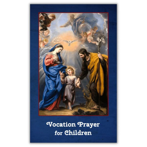 Prayer Card — Vocation Prayer for Children (Pack of 50) - Image 2