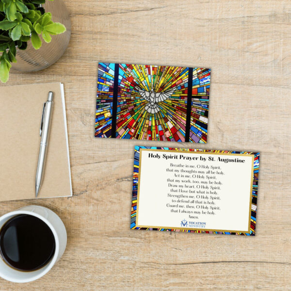 Prayer Card- Holy Spirit Prayer by St. Augustine (Pack of 50) - Image 2