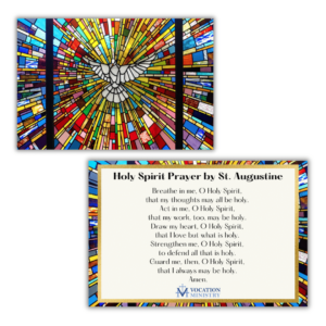 Prayer Card- Holy Spirit Prayer by St. Augustine (Pack of 50)