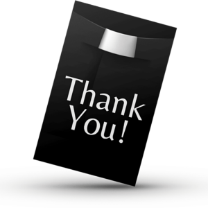 Thank You or Ordination Card