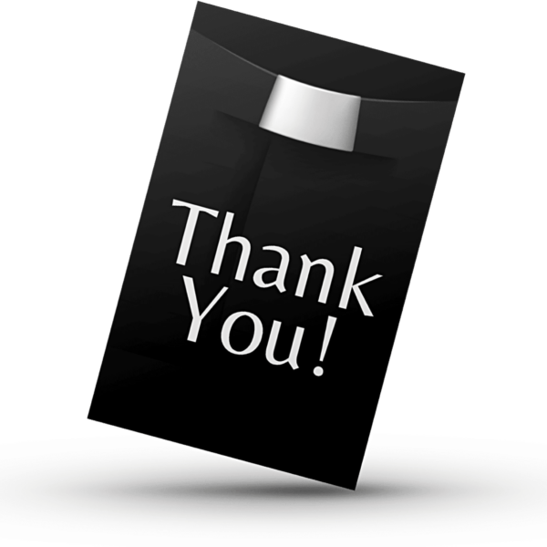 Thank You or Ordination Card
