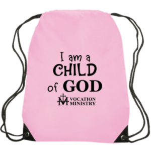 Vocations Drawstring Backpack - Pink