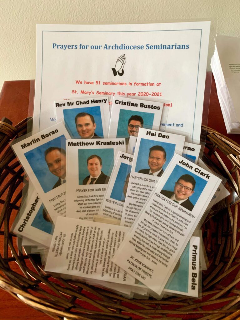 Seminarian Trading Cards Vocation Ministry